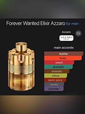 NWT Azzaro Forever Wanted E lixir